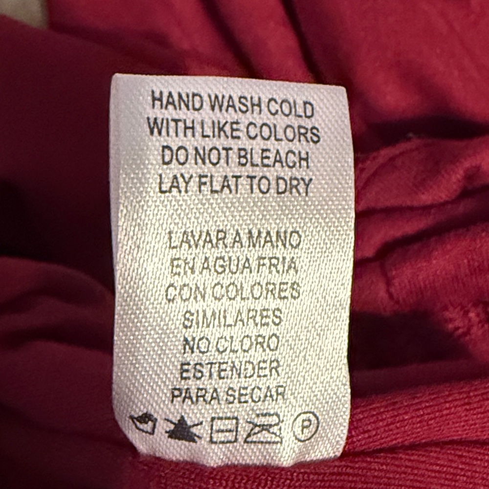 ShopEvelynne Burgundy Long Sleeve Tee Top - Picture 8 of 8
